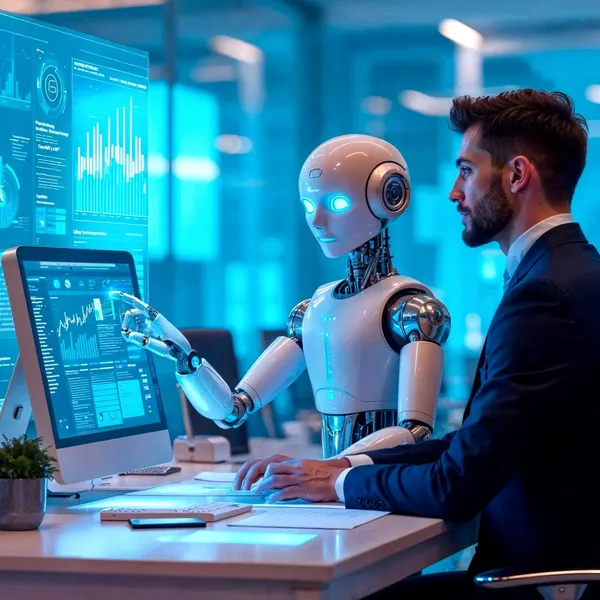 A team learning with an AI-built course